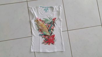 Débardeur fille perroquet 14/16 ans v10