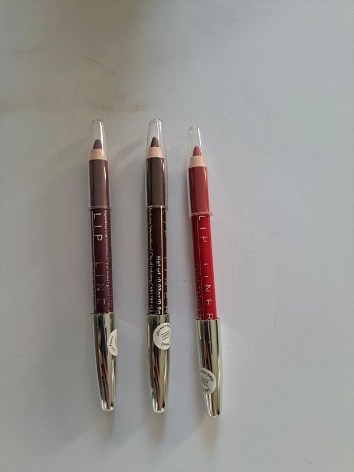 Lot de 3 crayons contour des lèvres - photo numéro 2