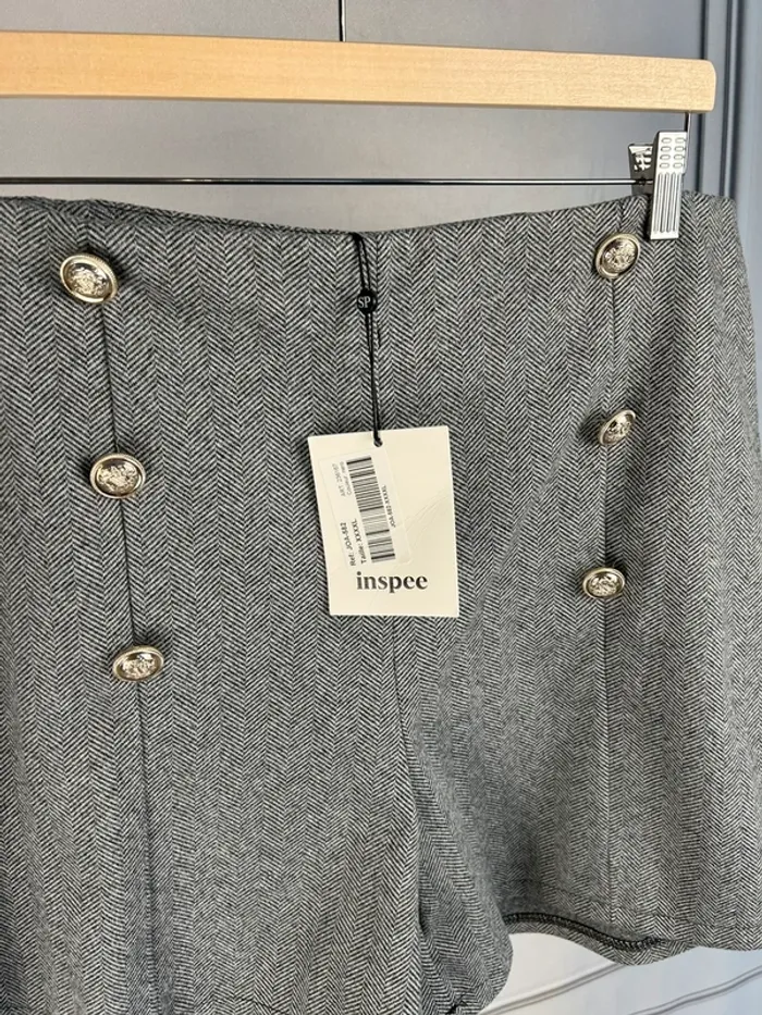 Short taille haute Gris Inspee 3XL neuf - photo numéro 2
