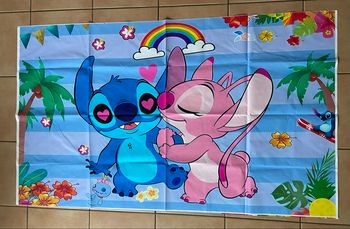 Toile  Stitch et Angel