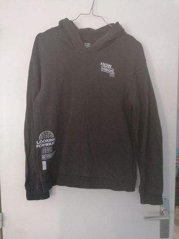 Sweat Kiabi xs gris h