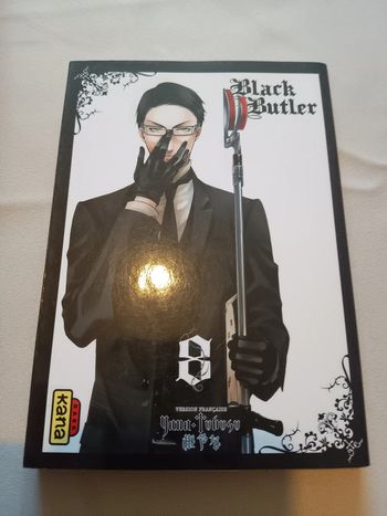 Manga black buttler tome 8