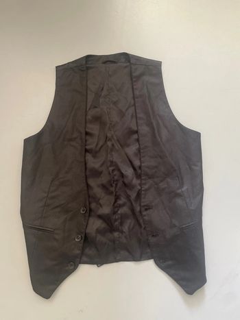 Gilet de costume noir JULES, taille M