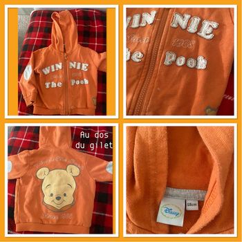 Gilet winnie l’ourson 9 mois