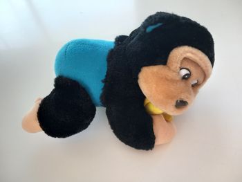 Peluche bébé singe avec banane 🍌