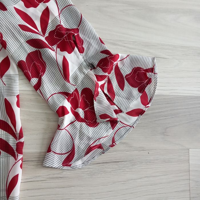 Chemisier femme imprimé à fleurs C&A taille 36 - photo numéro 4