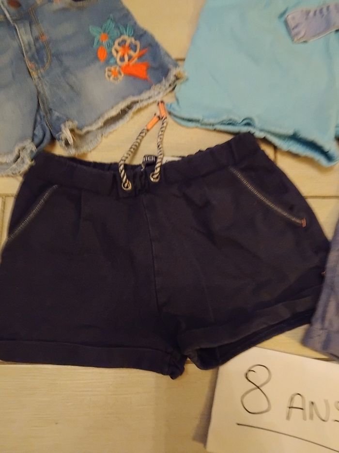 Lot de 5 shorts fille taille 8 ans - photo numéro 3
