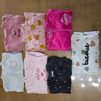 Lot pyjama 3mois fille