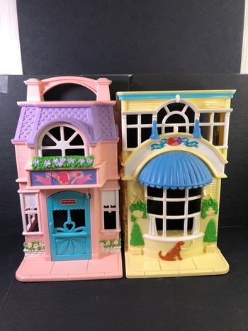 Vintage playset figurine mini figure Fisher price