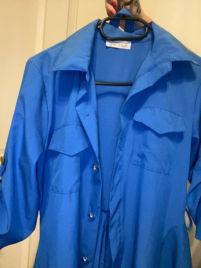 Robe tunique bleu neuf - photo numéro 4