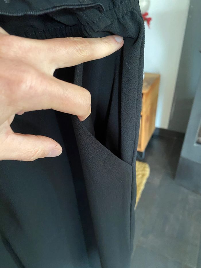Combinaison pantalon Lady Blush noire taille 38 - photo numéro 3
