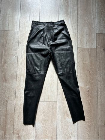 Pantalon similicuir Zara