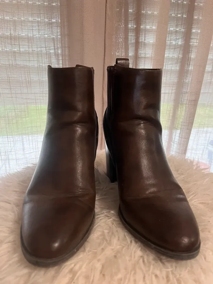 Bottines marron - photo numéro 2