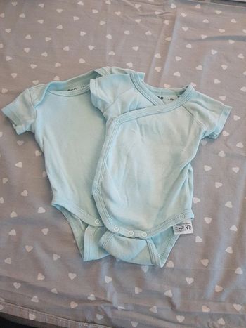 Lot de 2 bodys manches longues