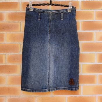 Jupe en jean Lulu Castagnette taille 38 vintage 90s