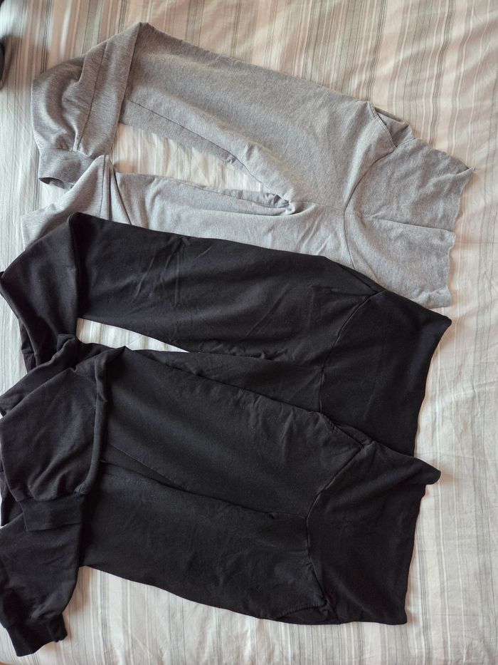 Lot 3 pantalons jogging grossesse