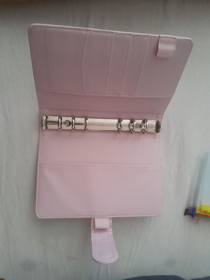 Classeur budget a6 rose - photo numéro 3