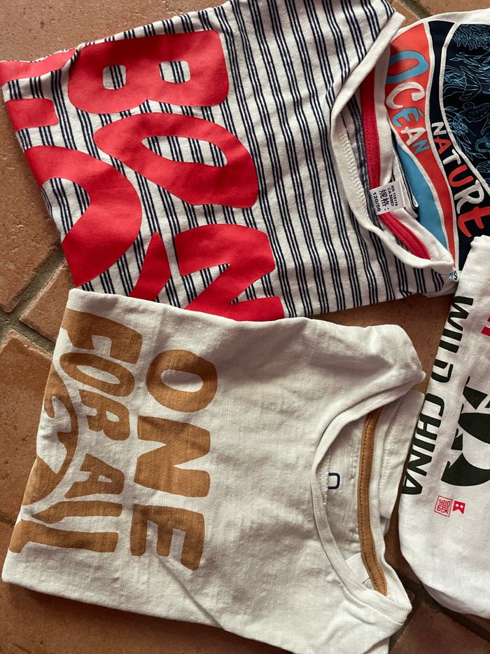 Lot tshirt garçon 6 ans - photo numéro 3
