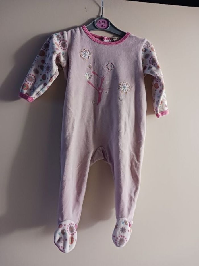Pyjama mauve 6 mois