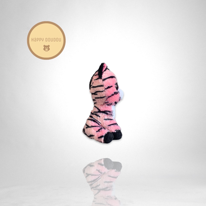 Peluche zèbre rose violet Zazzy 2015 TY A938 - photo numéro 2