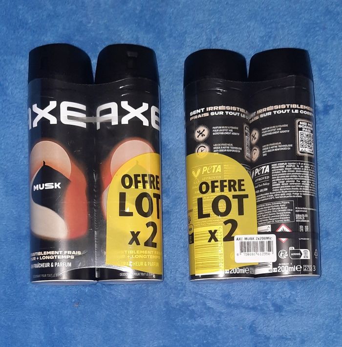 Déodorant axe musk