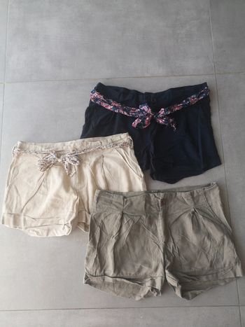 Lot shorts femme