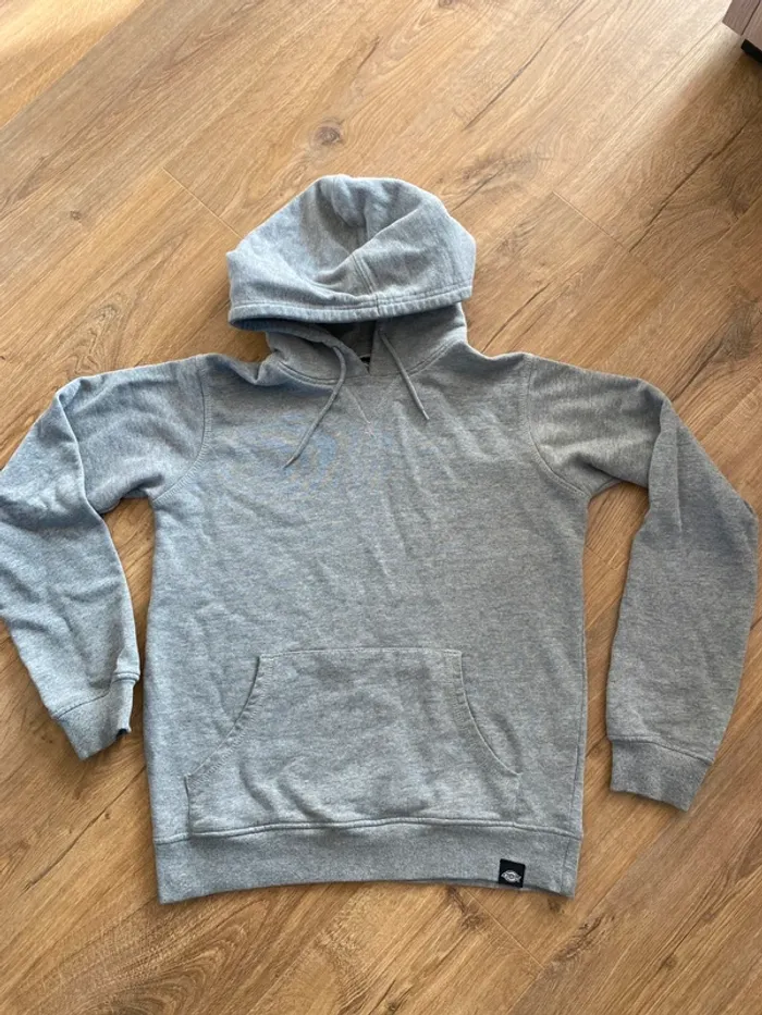 Sweat à capuche gris Dickies – Taille XS – Unisexe & classique