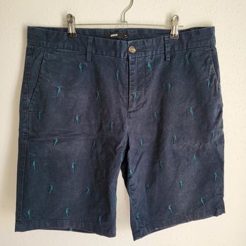 Short motif perroquet