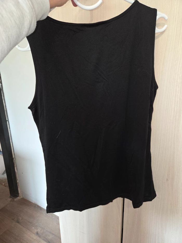 Débardeur noir taille L - photo numéro 4