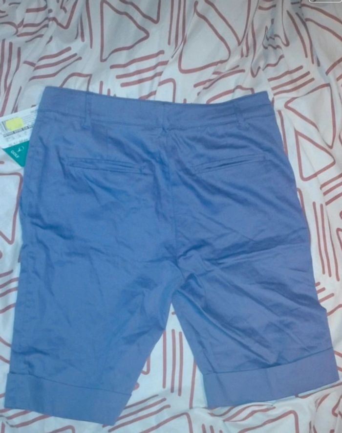 Pantacourt/Bermuda de Golf - Violet - Taille S/36 - Comte of Florence - photo numéro 4