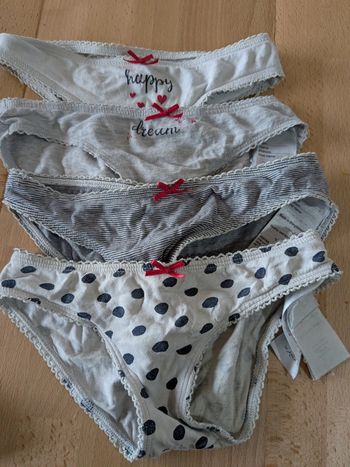 Lot de 4 culottes Vertbaudet