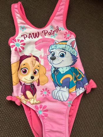 Maillot de bain pat patrouille 2 ans