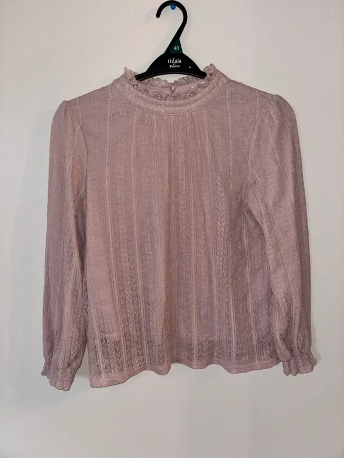 Haut rose clair