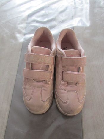 Baskets rose pailletées fille pointure 31