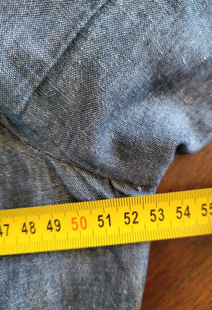 Veste en jean légère bleue Yugane Taille 40 42 - photo numéro 16