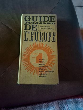 Guide julliard de l'europe. Tome 1