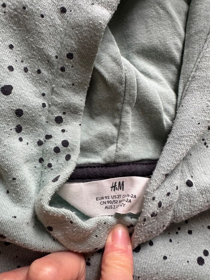 Pull à capuche 92cm - photo numéro 2