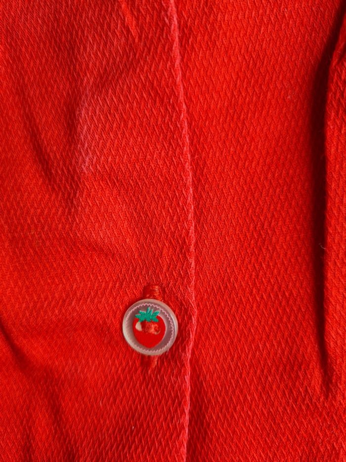 robe rouge et bloomer sergent major 12 mois - photo numéro 3