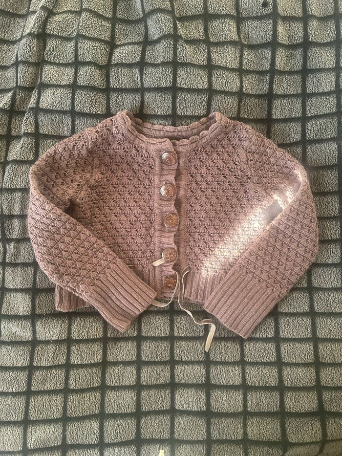 Gilet en laine court