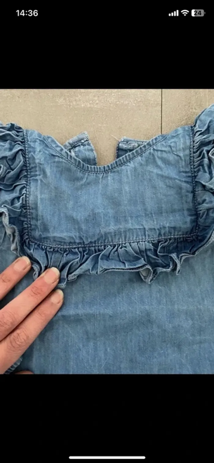 Blouse jean - photo numéro 2