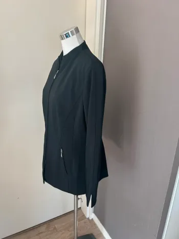 Tony Lamarca veste zippé cintrée noire, femme, taille 40