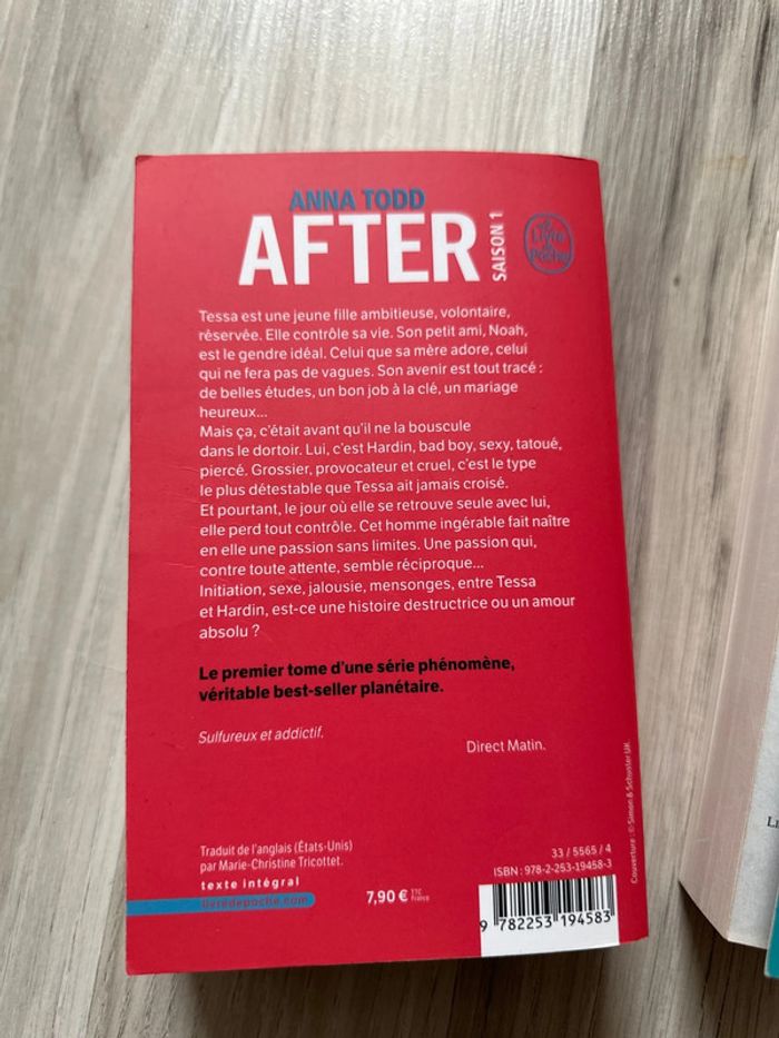 Livre after tome 1 et 2 - photo numéro 2