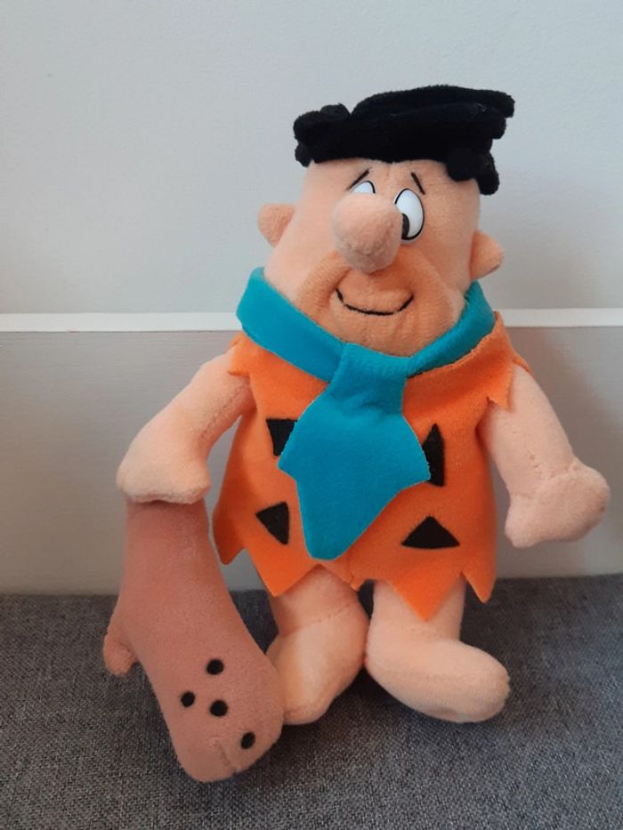 Peluche / Doudou Pierrafeu Fred le père