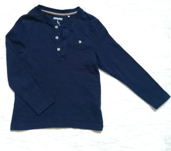 Orchestra haut manches longues col mao