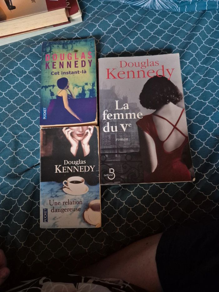 Lot de 3 livres de Douglas Kennedy