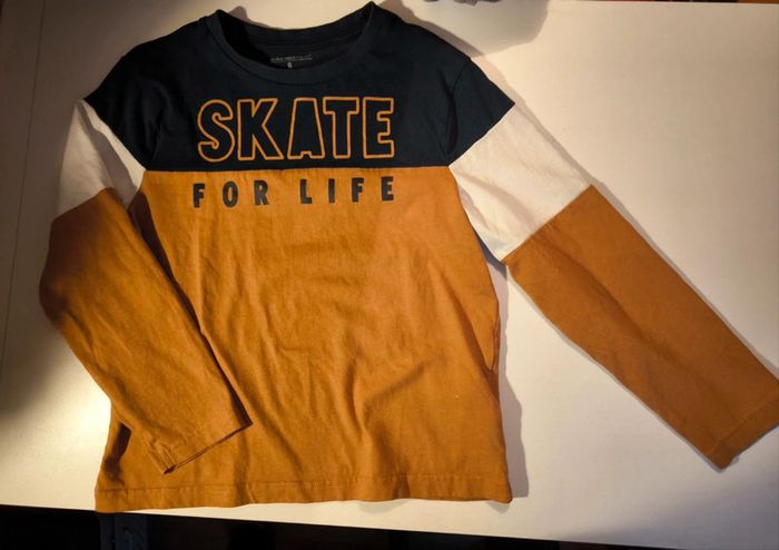 Haut longue manches moutarde