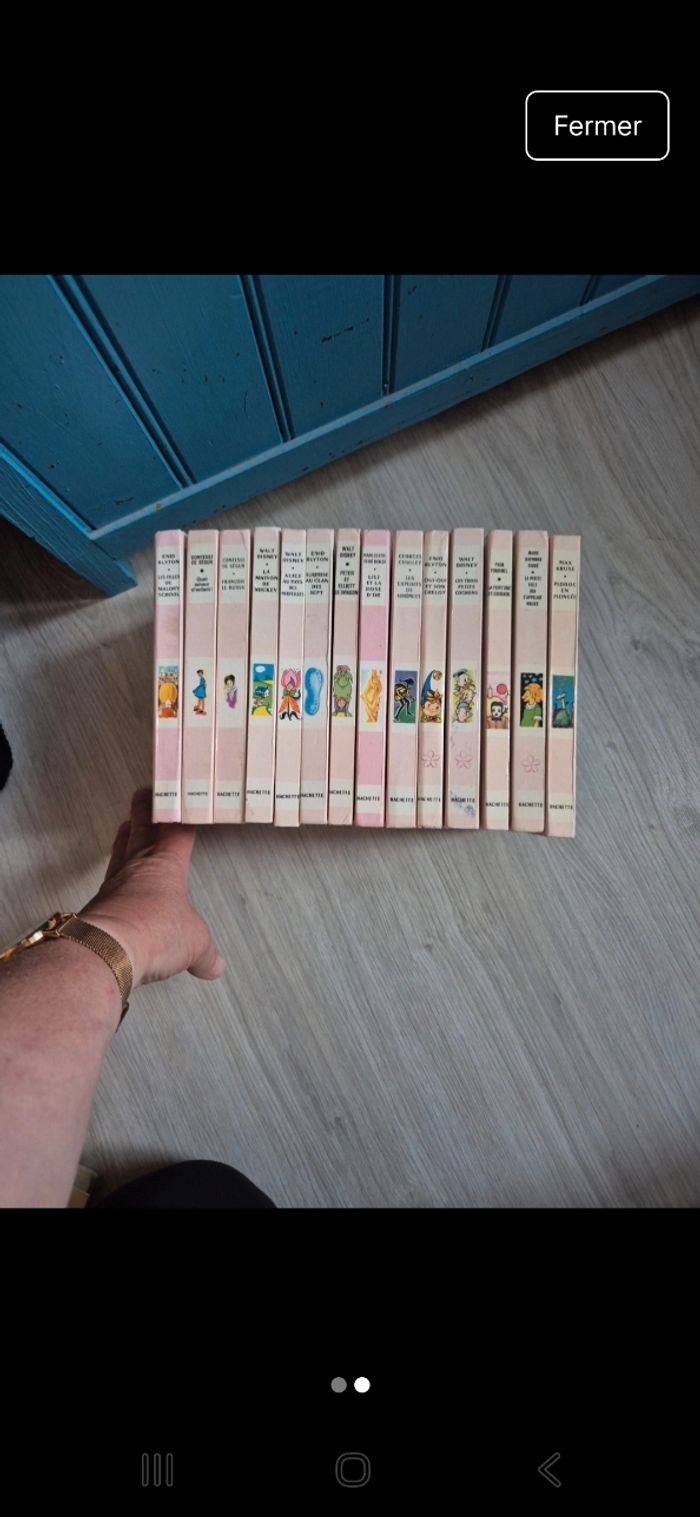 Lots  de 14 livres enfants