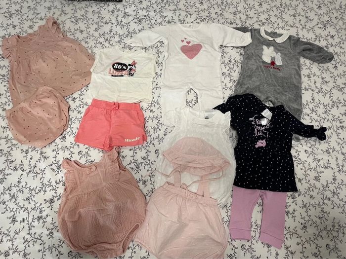 Lot vêtements bébé fille 6 mois - photo numéro 2
