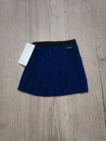 Jupe bleu paillettes - 1 an - name it - NEUF