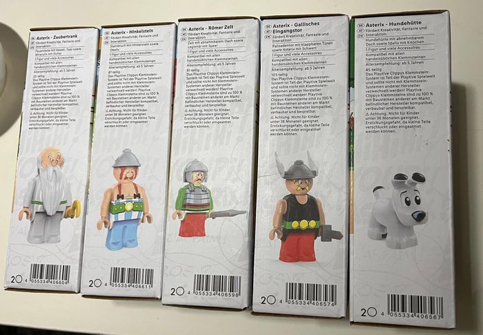 Lot de 5 jeux de construction Astérix de la marque Playtive comme Playmobils ou LEGO idéal Noël - photo numéro 3